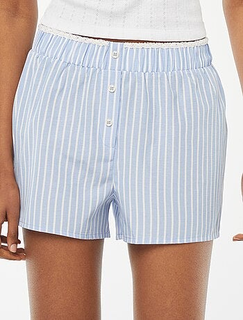 Short de pyjama fluide