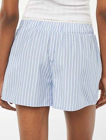 Short de pyjama fluide