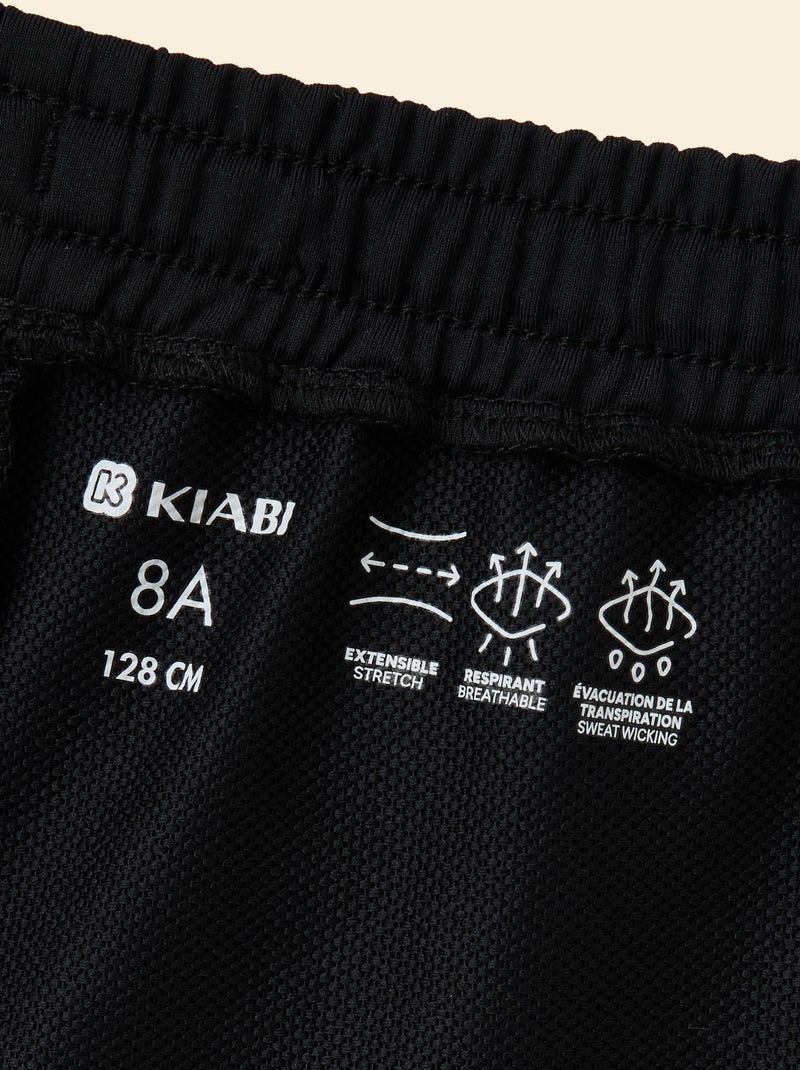 Short de sport - (ekstract) Noir - Kiabi