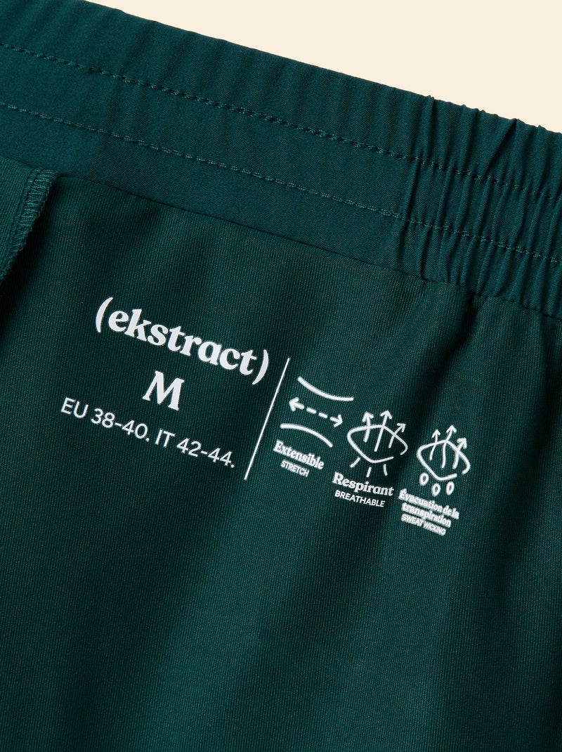 Short de sport 2 en 1 - (ekstract) Vert - Kiabi