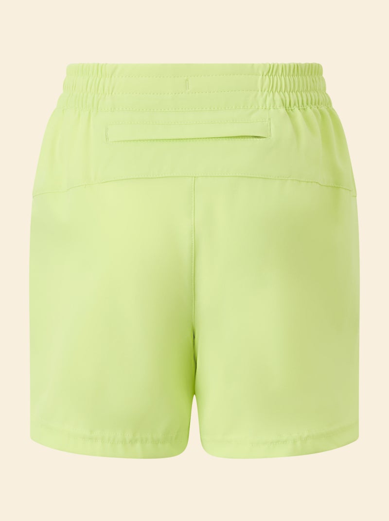 Short de sport avec poche zippée au dos - (ekstract) Jaune - Kiabi