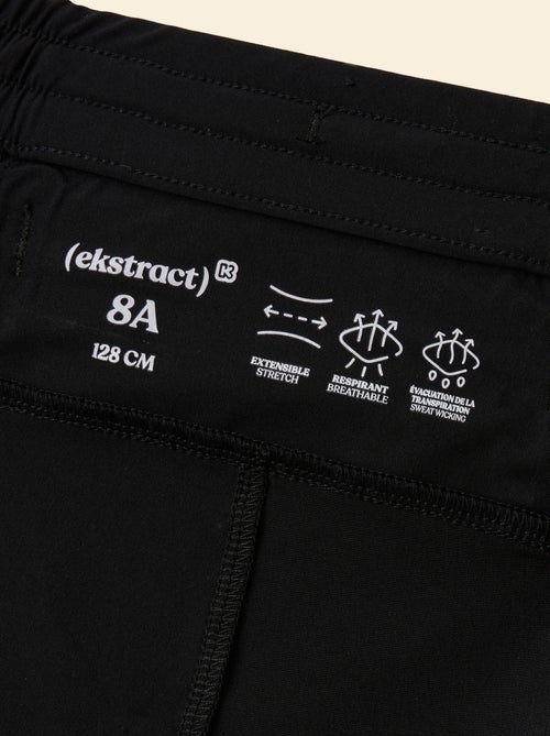 Short de sport avec poche zippée au dos - (ekstract) - Kiabi Short de sport avec poche zippée au dos - (ekstract) - Kiabi