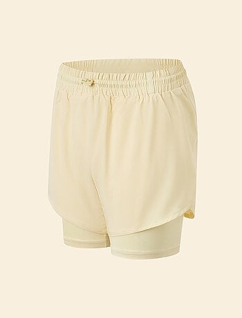 Short de sport modèle 2 en 1 - (ekstract)