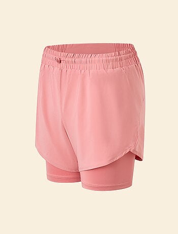 Short de sport modèle 2 en 1 - (ekstract)