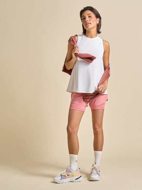 Short de sport modèle 2 en 1 - (ekstract) - Kiabi