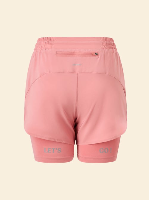 Short de sport modèle 2 en 1 - (ekstract) - Kiabi