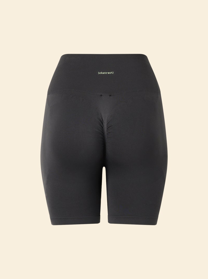 Short de sport sculptant - (ekstract) Noir - Kiabi