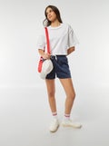 Short de sport uni BLEU - Kiabi
