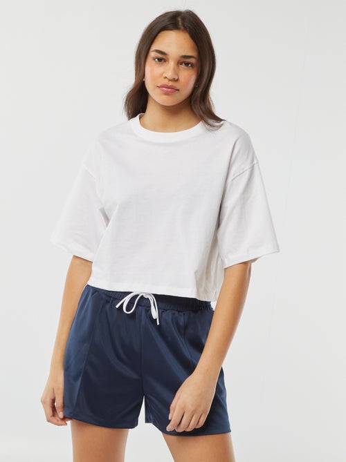 Short de sport uni - Kiabi