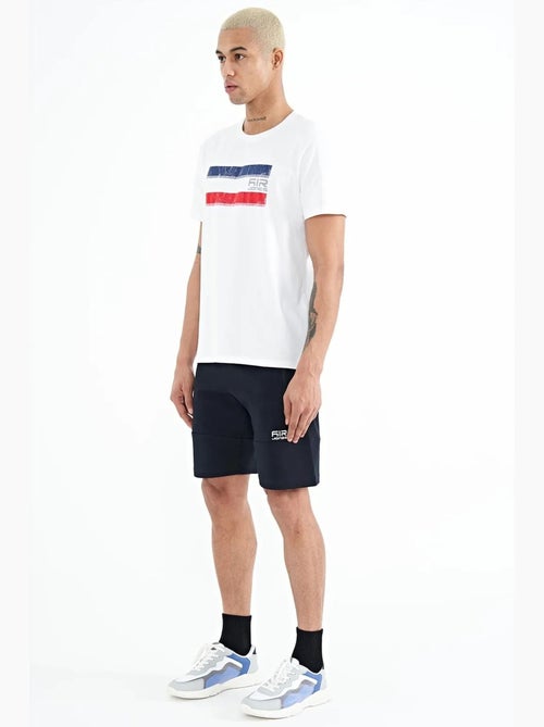 Short de survêtement homme en maille, uni tommy - Kiabi