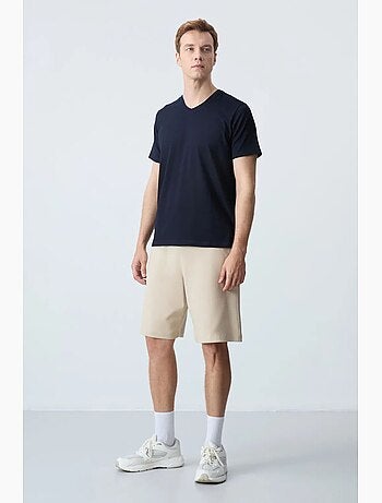 Short de survêtement homme en mélange de coton tommy