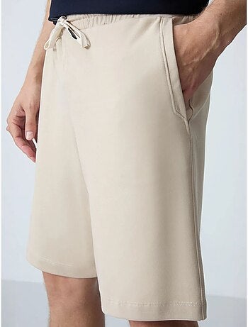 Short de survêtement homme en mélange de coton tommy