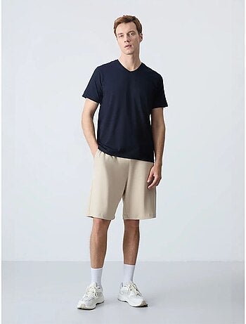 Short de survêtement homme en mélange de coton tommy