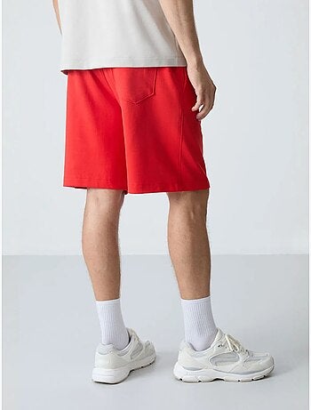 Short de survêtement homme en mélange de coton tommy