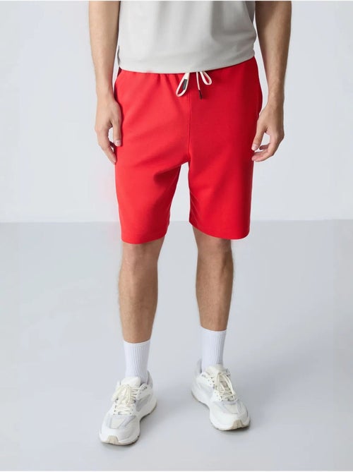Short de survêtement homme en mélange de coton tommy - Kiabi