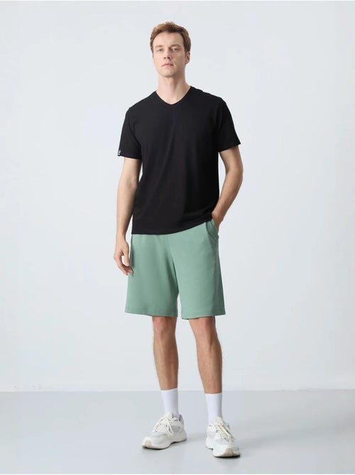 Short de survêtement homme en mélange de coton tommy - Kiabi
