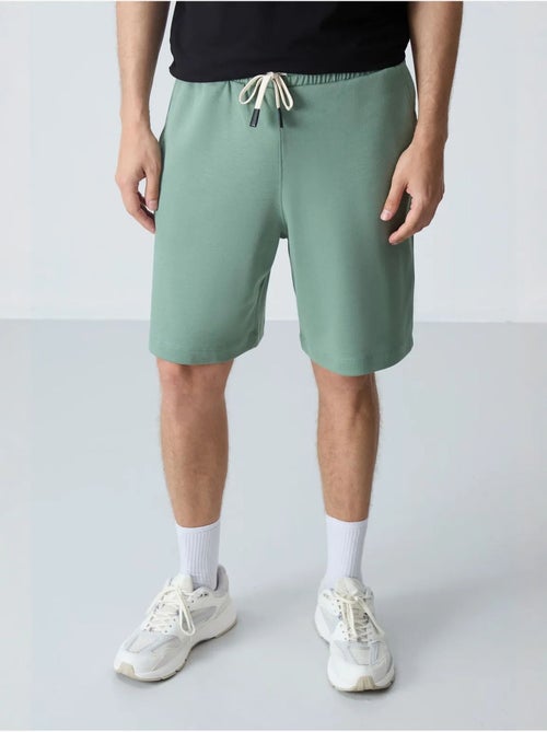 Short de survêtement homme en mélange de coton tommy - Kiabi