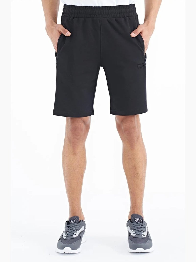 Short de survêtement homme uni tommy Noir - Kiabi