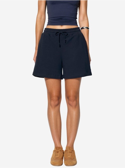 Short de survêtement taille mi-haute à cordon busem - Kiabi Short de survêtement taille mi-haute à cordon busem - Kiabi