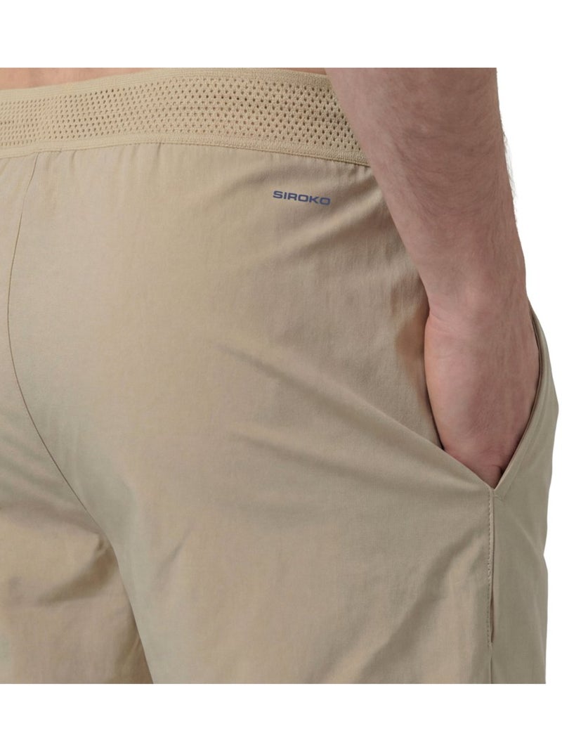 Short de tennis homme tennis homme velozix Beige - Kiabi