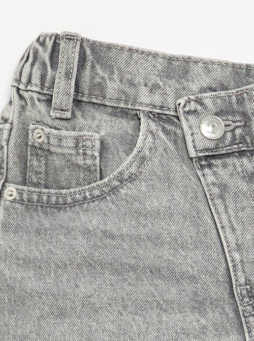 Short denim à enfiler - Kiabi