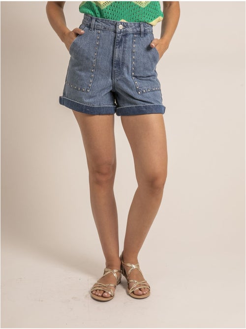 Short denim clous ximoli - Kiabi Short denim clous ximoli - Kiabi