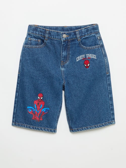 Short denim 'Spider-man' - Kiabi Short denim 'Spider-man' - Kiabi