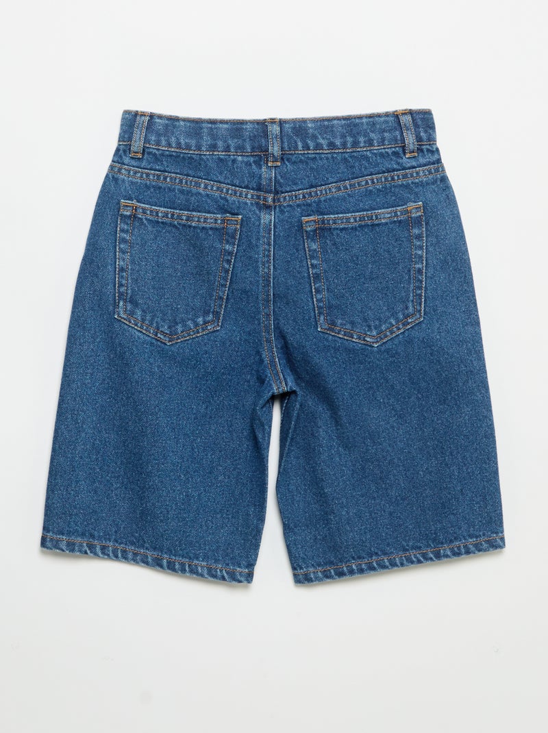 Short denim 'Spider-man' Bleu - Kiabi