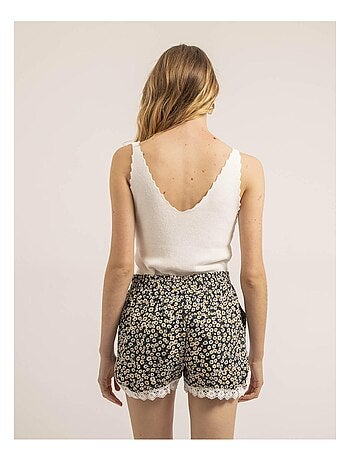 Short dentelle xiame