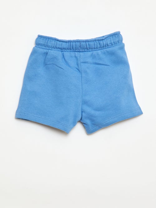 Short 'Disney' van ongeborstelde sweatstof - Kiabi