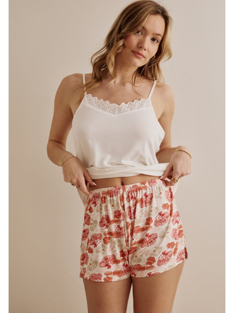 Short diva Blanc / Rose / Beige - Kiabi