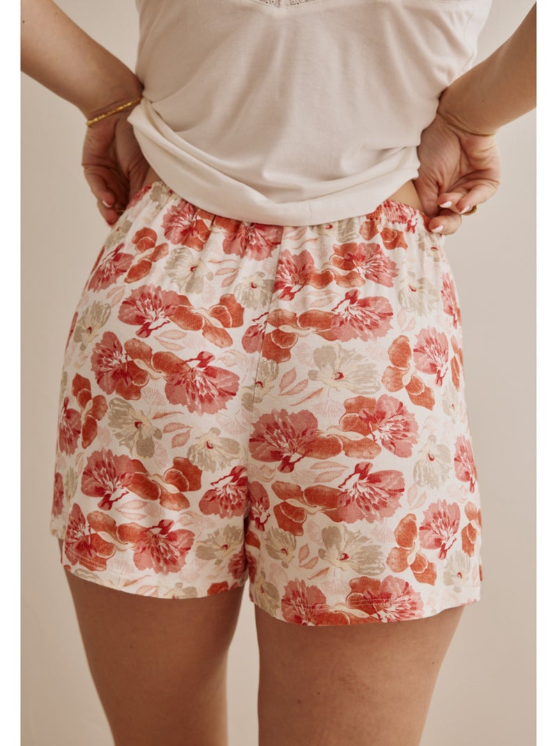 Short diva Blanc / Rose / Beige - Kiabi