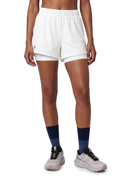 Short double couche trail running femme randonnée femme araroa-w - Kiabi