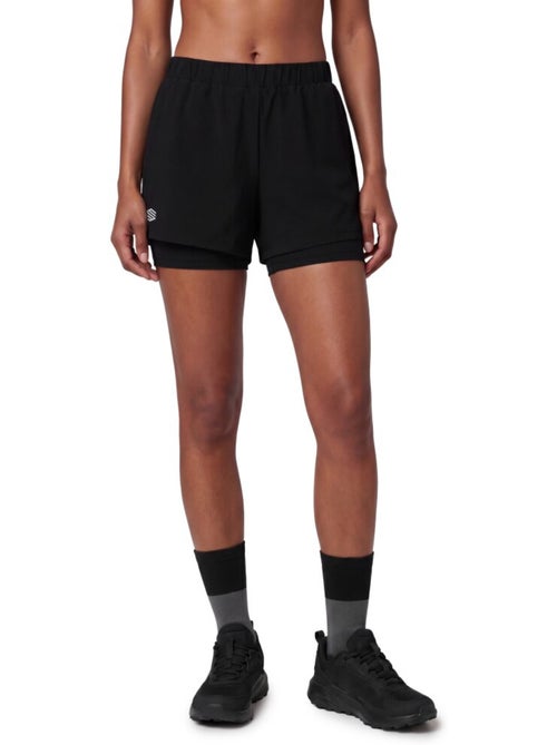 Short double couche trail running femme randonnée femme araroa-w - Kiabi