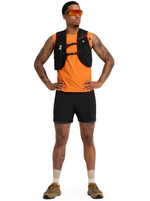 Short double couche trail running homme randonnée homme overland - Kiabi