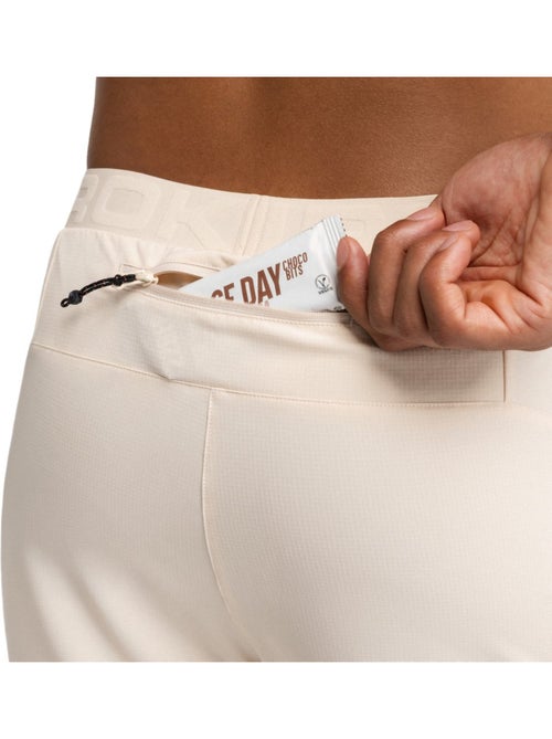 Short double couche trail running homme randonnée homme overland stone - Kiabi
