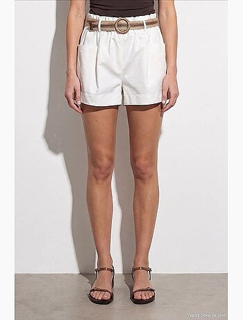 Short en coton et élasthanne dilvin