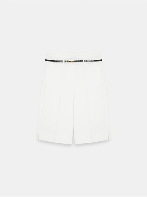 Short en crêpe à taille haute et ceinture dilvin - Kiabi Short en crêpe à taille haute et ceinture dilvin - Kiabi