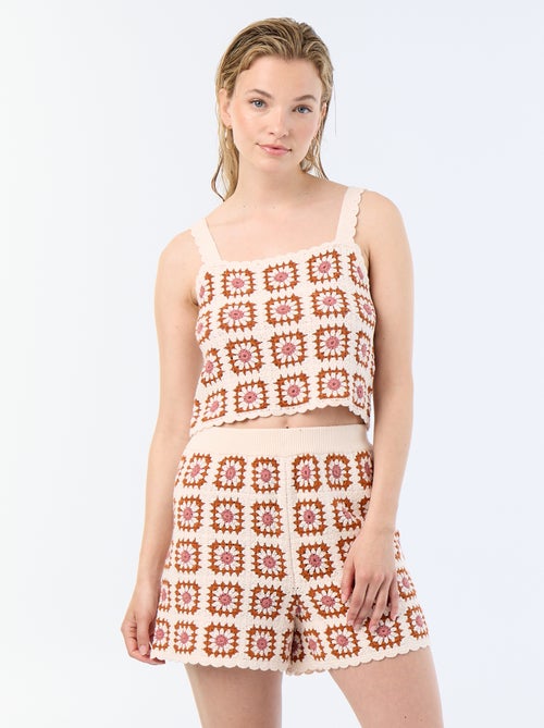 Short en crochet - Kiabi