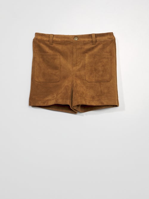 Short en daim - Kiabi