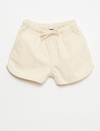 Short en denim léger