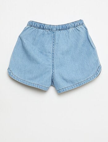 Short en denim léger