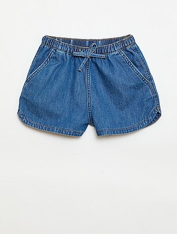 Short en denim léger