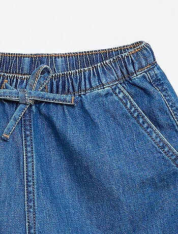Short en denim léger