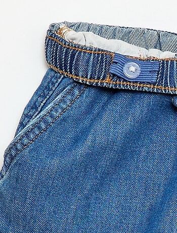 Short en denim léger