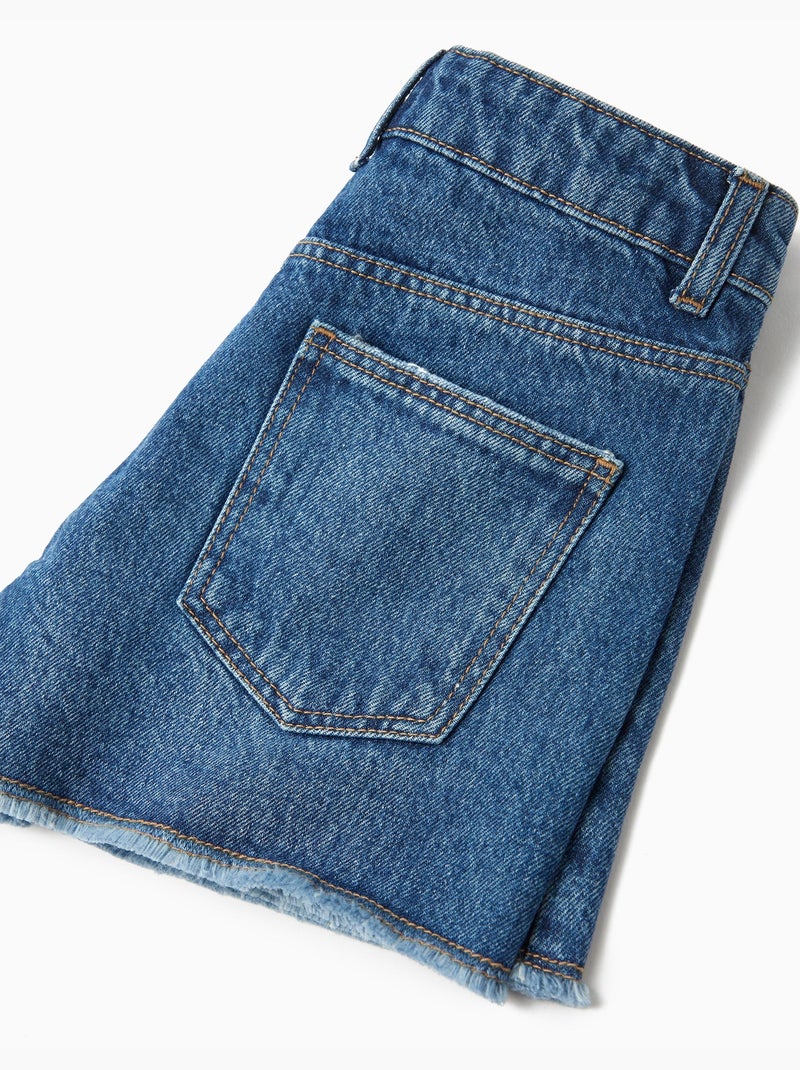 Short en denim, MO Fashion Bleu - Kiabi