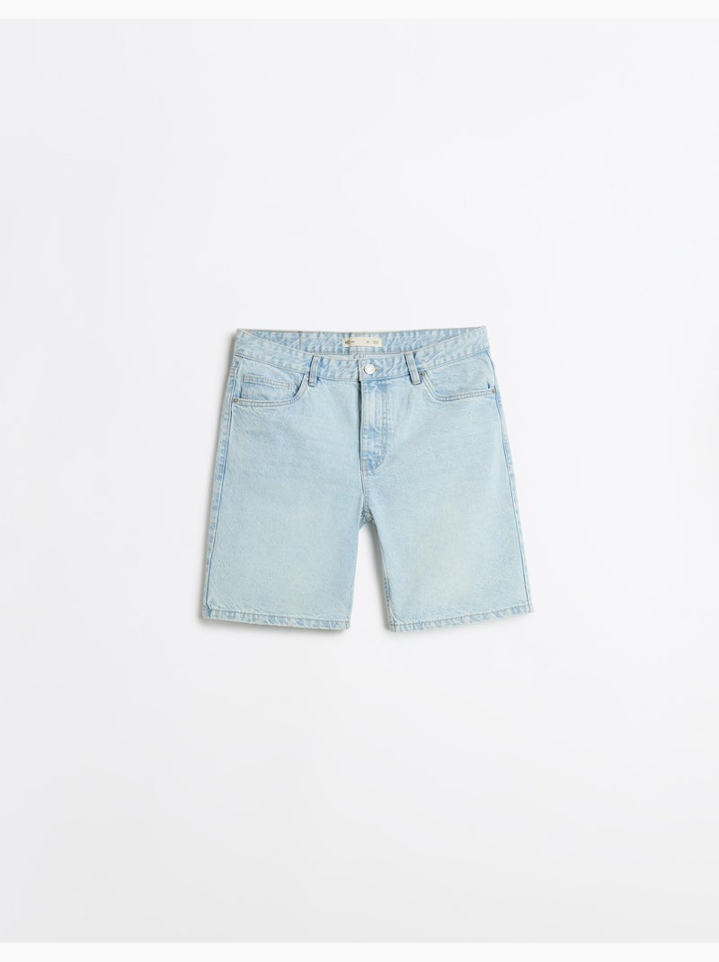 Short en denim, MO Fashion Bleu - Kiabi