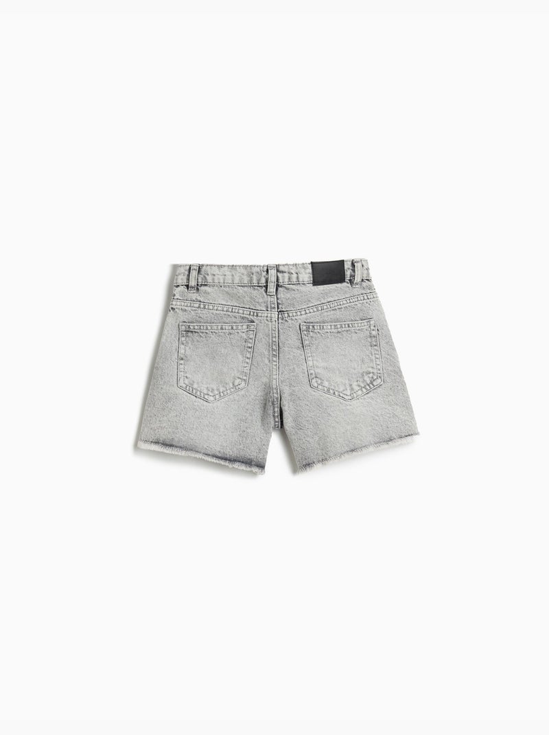 Short en denim, MO Fashion Gris - Kiabi