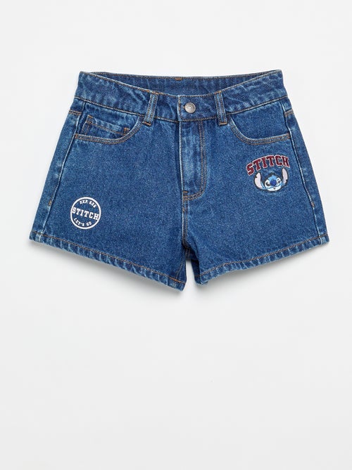 Short en denim 'Stitch' - Kiabi