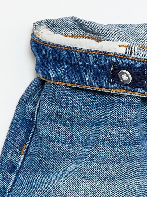 Short en denim taille haute - Kiabi